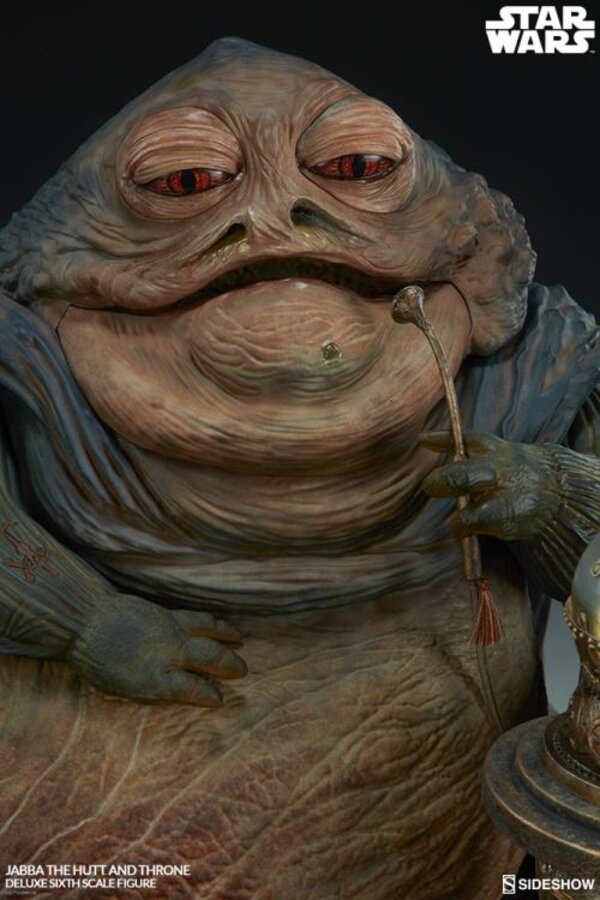 Jabba The Hutt & Throne Deluxe 1/6 Scale Figure Set From